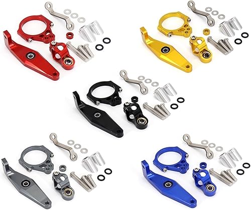 Miniatura 5 de Motorcycle Fiber Carbon Steering Stabilize Damper Mounting Bracket Kit Fit For Yamahaa MT09 MT 09 MT-09 SP mt09 2021 2022 2023 Precise (Color  10,