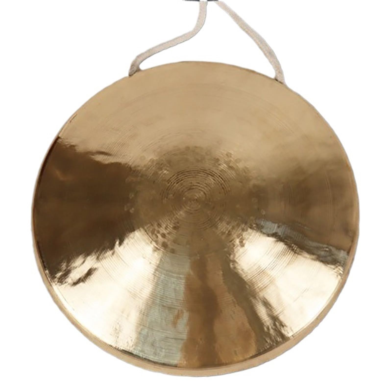 Gongs y platillos portátiles, Instrumento musical de percusión gong cobre platillo mano for meditación 21-27 cm(21cm treble)