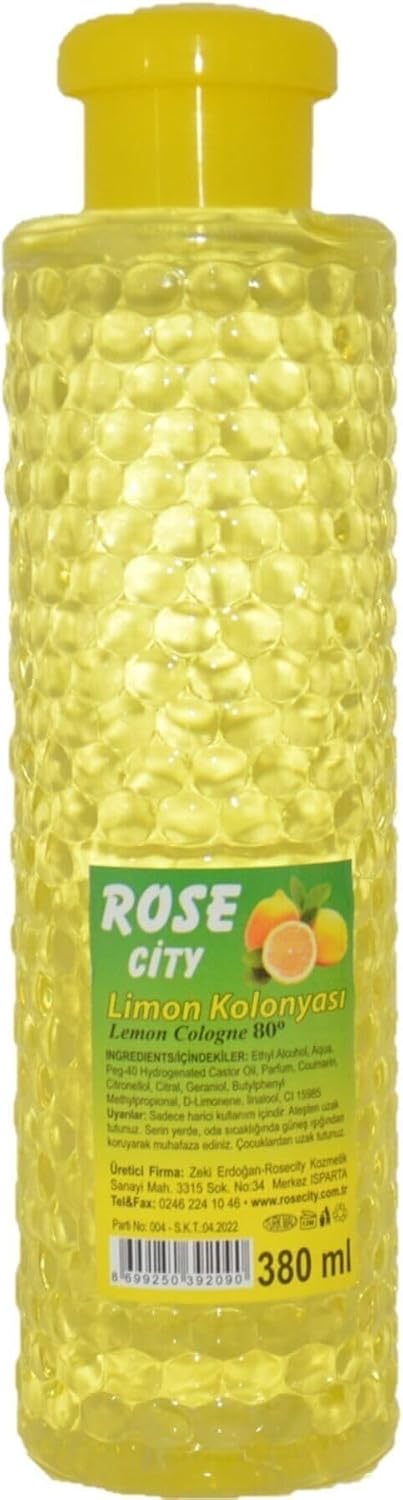 380 Ml Limon Kolonyası 80 Derece
