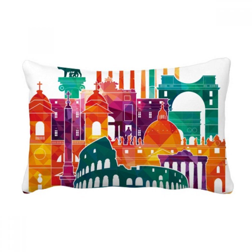 Coussin Rome soulagement lombaire oreiller déco grand format