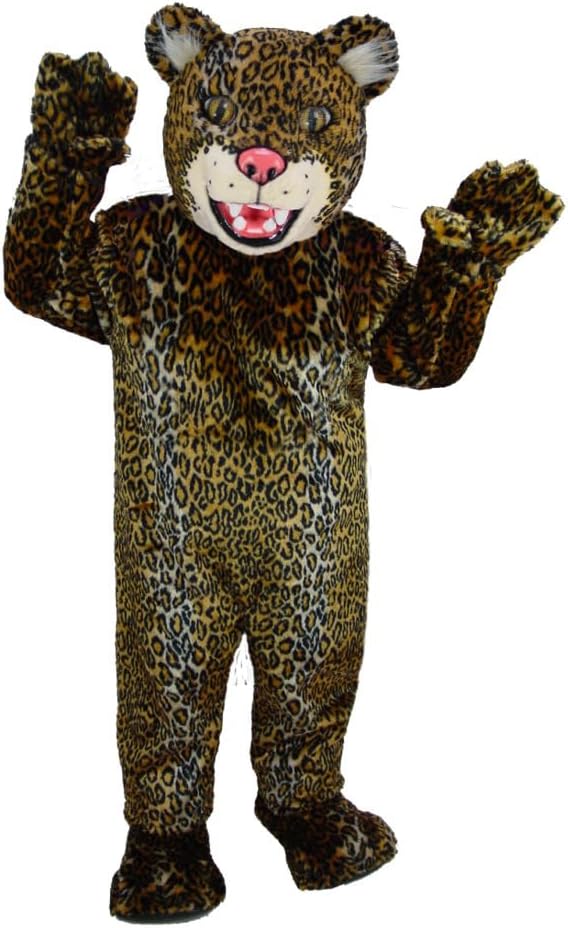 Generic Thermo-lite Spotted Jaguar Mascot Costume, One Size Fits Most
