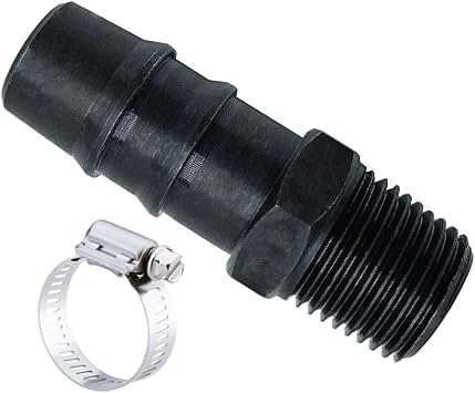 6604 Transmission Fluid Fill Adapter - Compatible with Ford 5R55W & 5R55S Transmissions/Replacement Tool for Ford 307-437 & OTC 6604 Tools Includes 304 Stainless Steel Clamp
