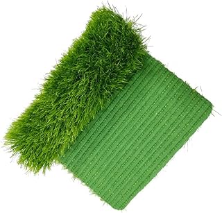 Artificial Grass Turf 50sqm Garden Fake Craft Grass Flooring Décor Thick Synthetic Turf Patch Self-draining Natural Pet Dog Lawn (Color : Autumn Grass, Size : 3cm)