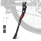 Adjustable Bike Kickstand Aluminum Rear Side Bicycle Stand for Bike 22"-26"