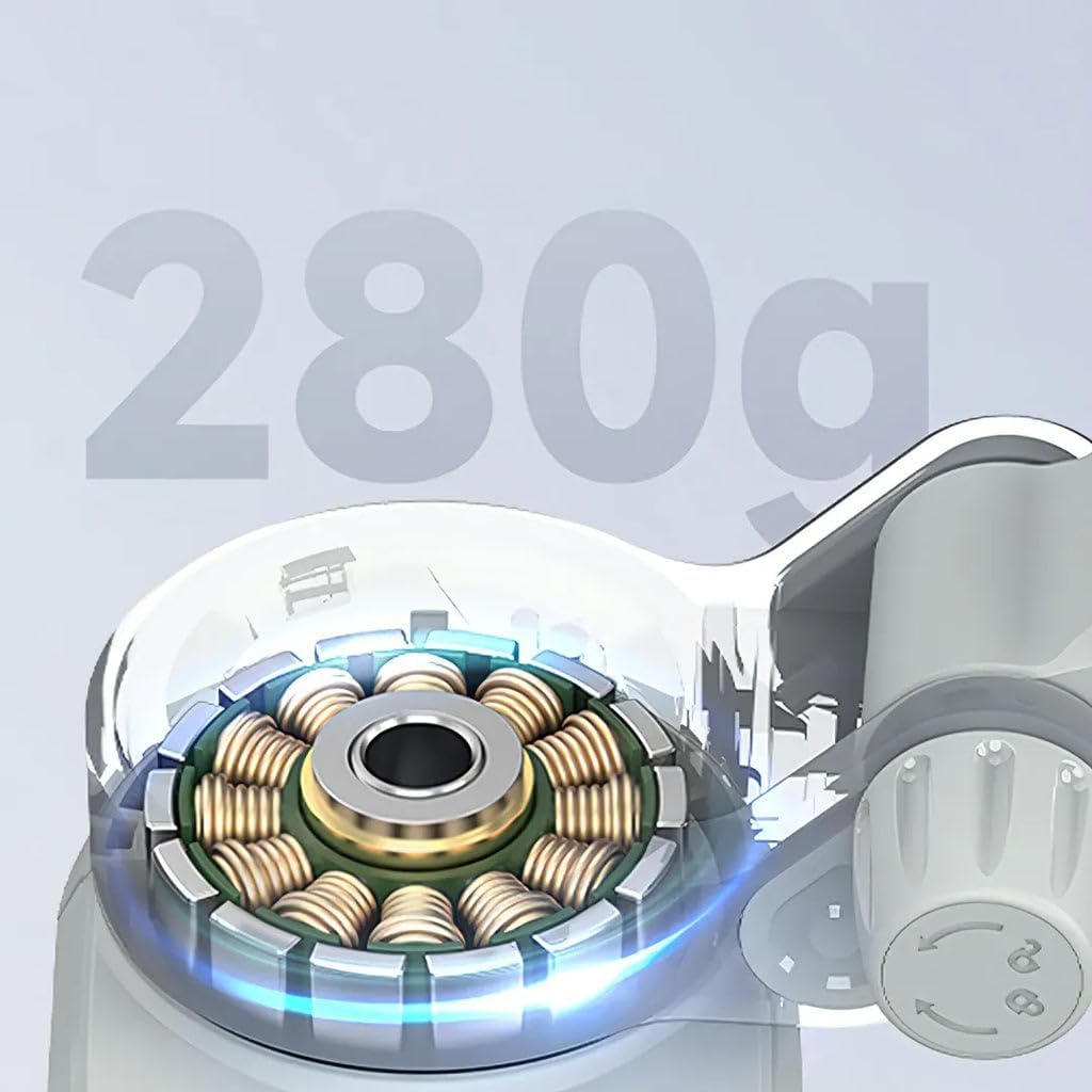 Kozenix Stabilizzatore cardanico a 3 assi, batteria 12H e design pieghevole da 320 g, modalità Pan Follow/Inception/Timelapse, compatibile con telefoni e action cam da 4,7-6,7"