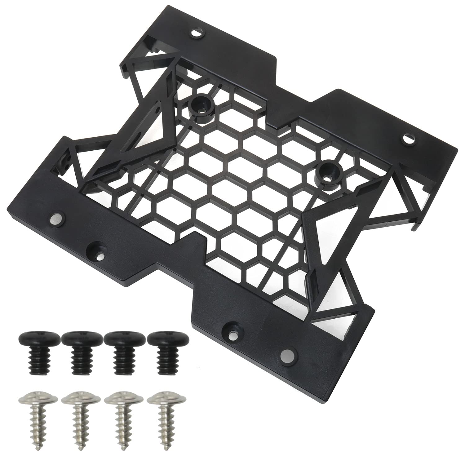 MEETOOT SSD HDD Tray Caddy Case Adapter Desktop Hard Disk Drive Computer Stand 2.5inch/3.5inch to 5.25inch SSD HDD Mounting Bracket Internal Hard Disk Drive Bays Holder with Mounting Screws-image-14