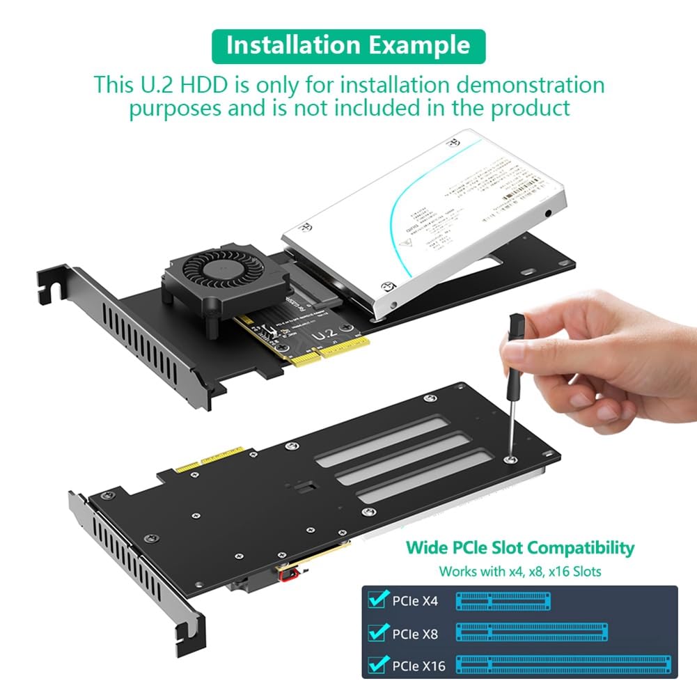 PCIe SFF8639Kompatibel Durchsatz 18Gbps