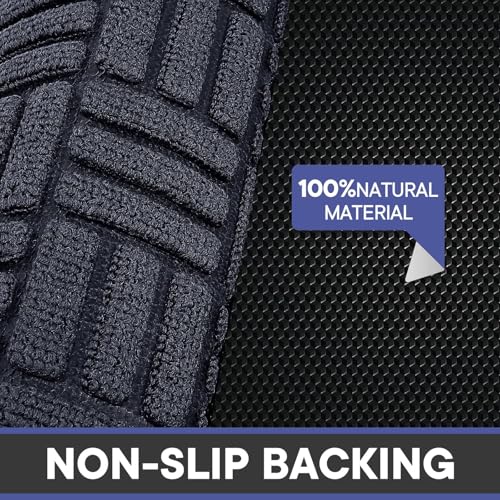 Felpudo impermeable para entrada de casa, porche y garaje lavable de 24 * 36 pulgadas 8