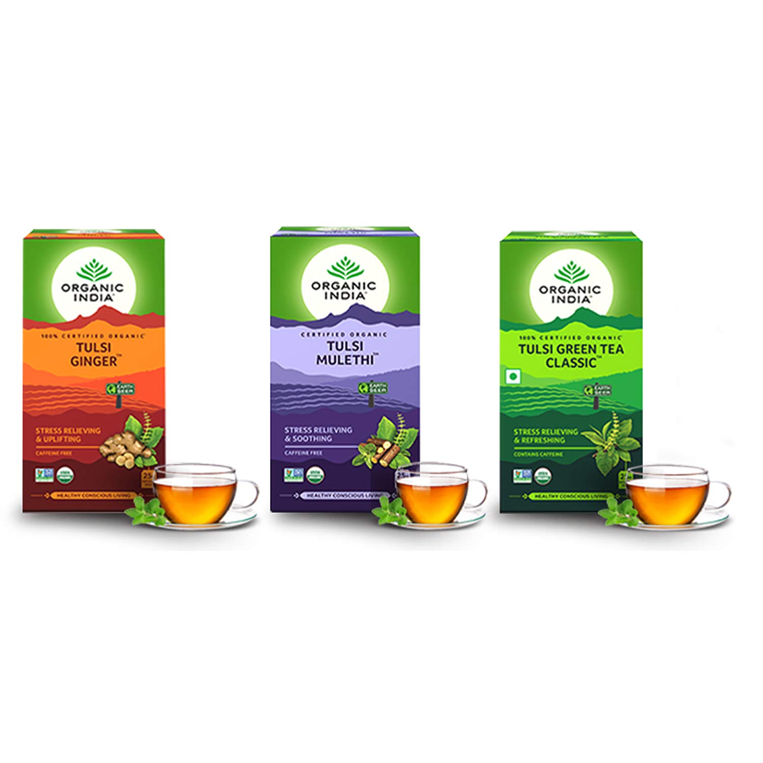 See full amazon price history chart for Organic India Tulsi Ginger, Tulsi Mulethi & Green Tea Classic Combo Pack ( 25 Tea Bag Each) Organic India Tulsi Ginger, Tulsi Mulethi & Green Tea Classic Combo Pack ( 25 Tea Bag Each) (B07Q83CD6P) Amazon Price History, Amazon Price Tracker