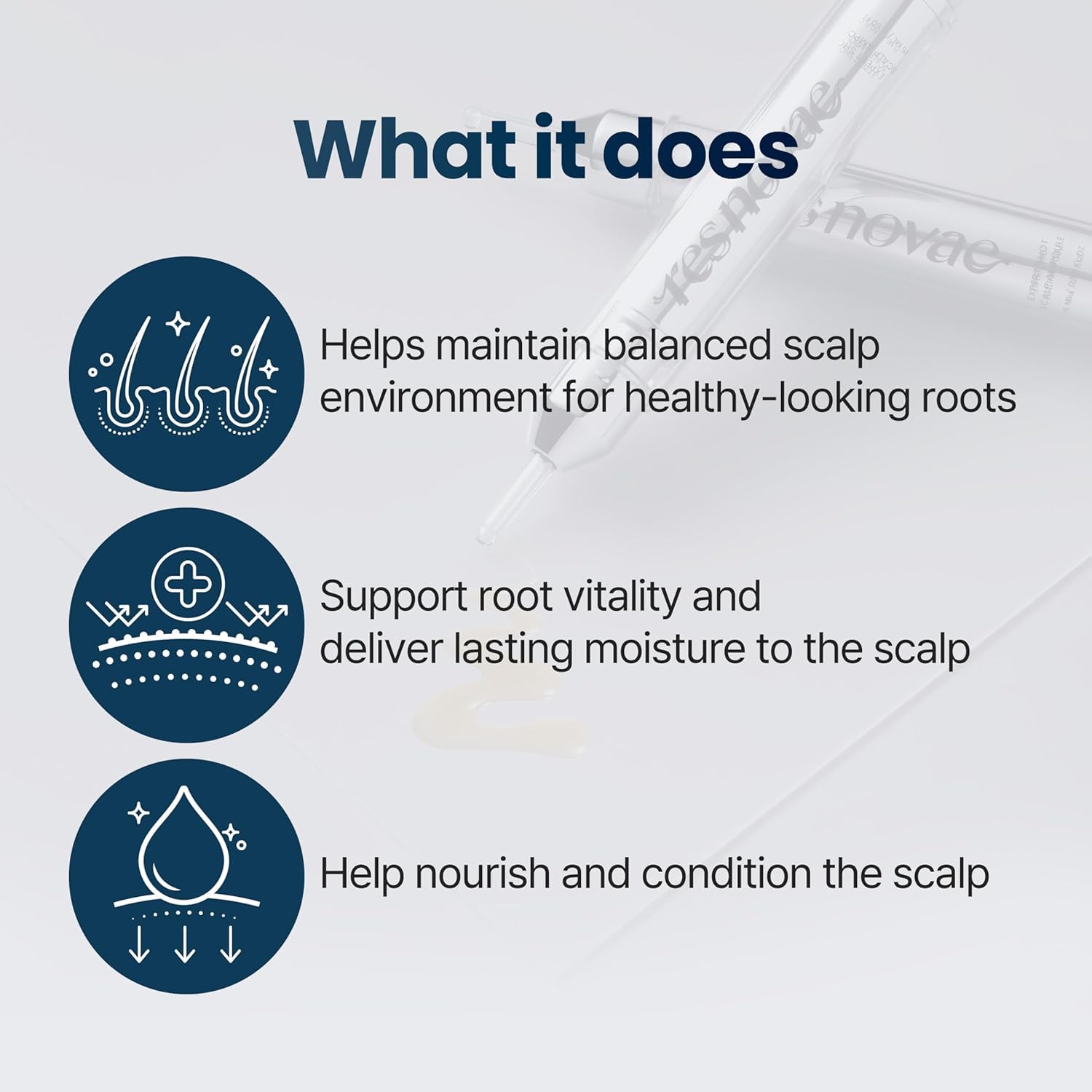 RESNOVAE Expert Shot Scalp Ampoule 15ml(1EA) | Cooling & Refreshing Scalp Care Serum with Menthol, Salicylic Acid & Botanical Extracts