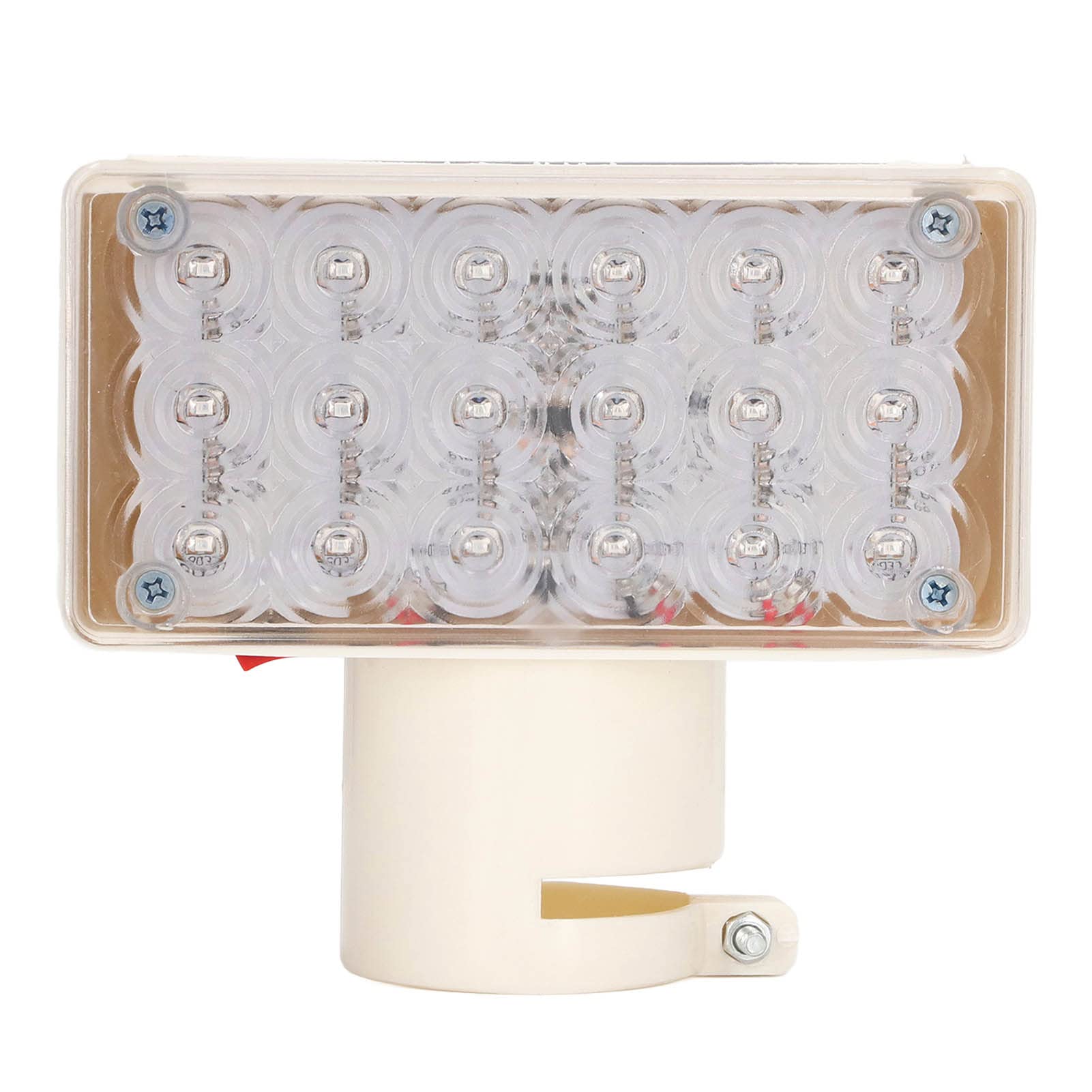 FTVOGUE Feu de Chantier Solaire à LED, Lampe de Signalisation Clignotante
