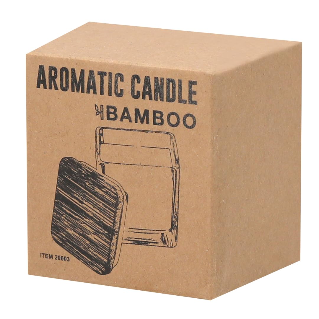 regalo grabado – Velas Personalizas | Cantidad (15) | Velas Boda, Comunion, Bautizo | Tarro Cristal con Tapa de Bambú | Aromas Limón, Naranja, Manzana, Vainilla | Opcion aromas surtidos