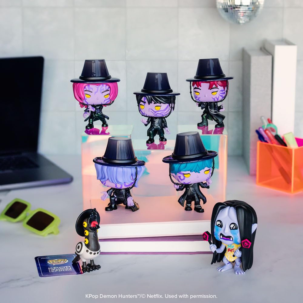 Amazon.com: Funko Pop! Mystery: Kpop Demon Hunters - Saja Boys