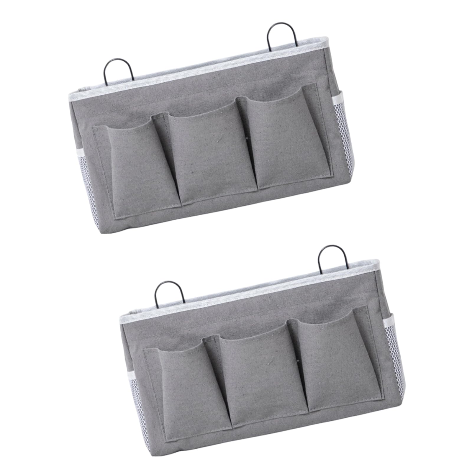 Oxxggkao Fabric Hanging Shelf Using Sticky Hooks Secure Setup for Neat Home Arrangement Home Offices Planner