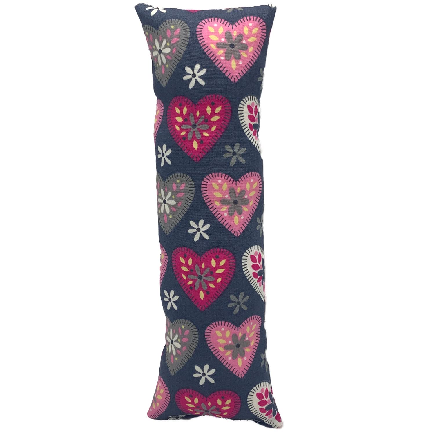 10” x 3”Car Seatbelt Pads - various sizes for Post Surgery, Pacemakers, Chemo/Stoma/Medical ports or just to stop that Ouch! 10” x 3” (GREY HEARTS)