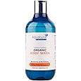 Organic Body Wash - Plant-Based, Vegan Bodywash - Moisturizing Womens & Mens, Natural, Paraben Free, Sulfate Free Shower Gel Liquid 16.9 fL oz