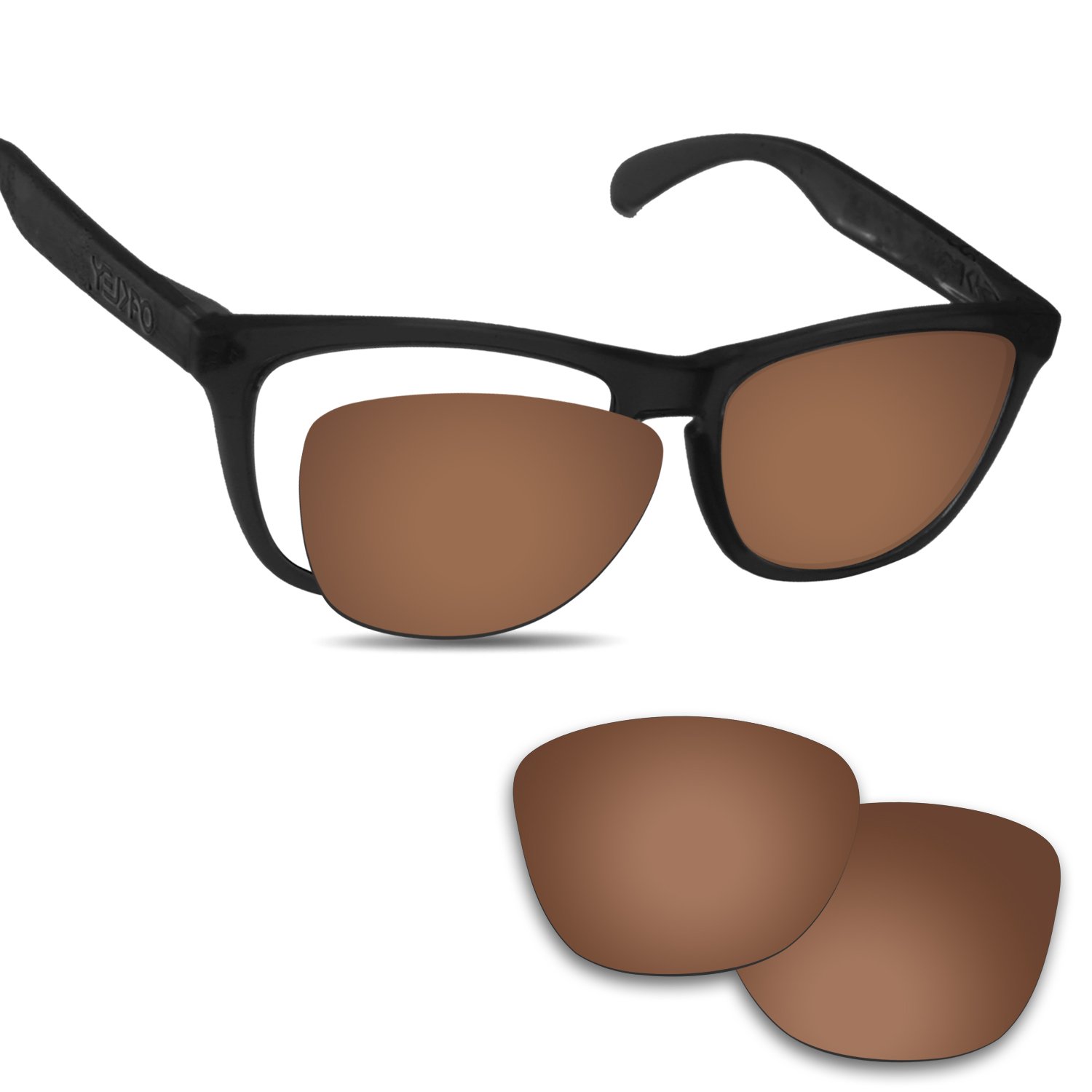 Oakley サングラス　フロッグスキン　偏光レンズ　Frogskins 美品 OAKLEY オークリー フロッグスキンLX oo2043-10 ハイブリッジ