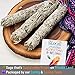 JL Local Wanderlust 9” White Sage Smudge Stick - Extra Large Smudging Wand Incense Stick for Cleansing, Purifying, Healing, Meditation, Yoga, Blessing (3 Pack)