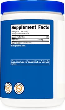 Nutricost Inositol Powder 1LB (454 Grams) - Gluten Free, Non-GMO