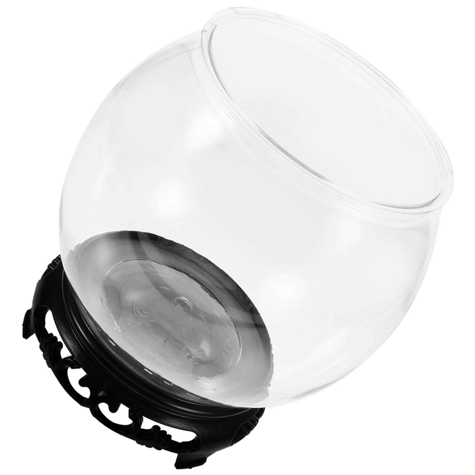 Alipis 1 Juego De Pecera Redonda Transparente Pecera Transparente Pecera Anticaída Pecera Práctica Pecera Decorativa Contenedor De Peces Pecera Pequeña Pecera Jarrón De Paisaje