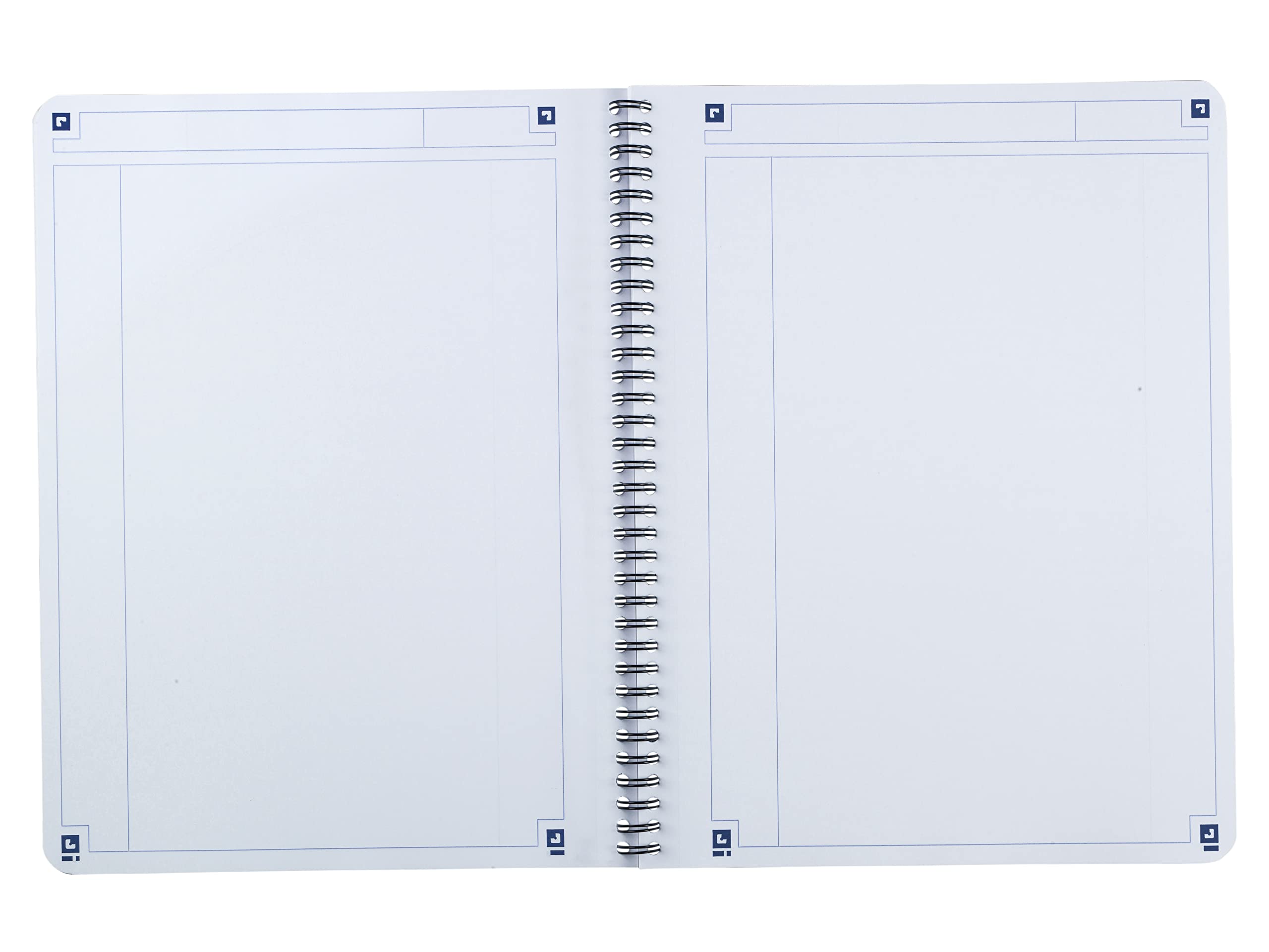 Oxford Lot de 5 cahiers tactiles A4+ avec couverture souple double spirale 180 pages