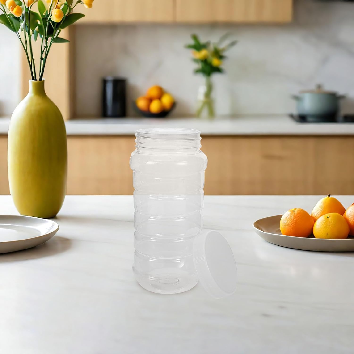 Ipetboom 10 Pack Plastic Honey Dispenser Bottles with Airtight Lids image 5