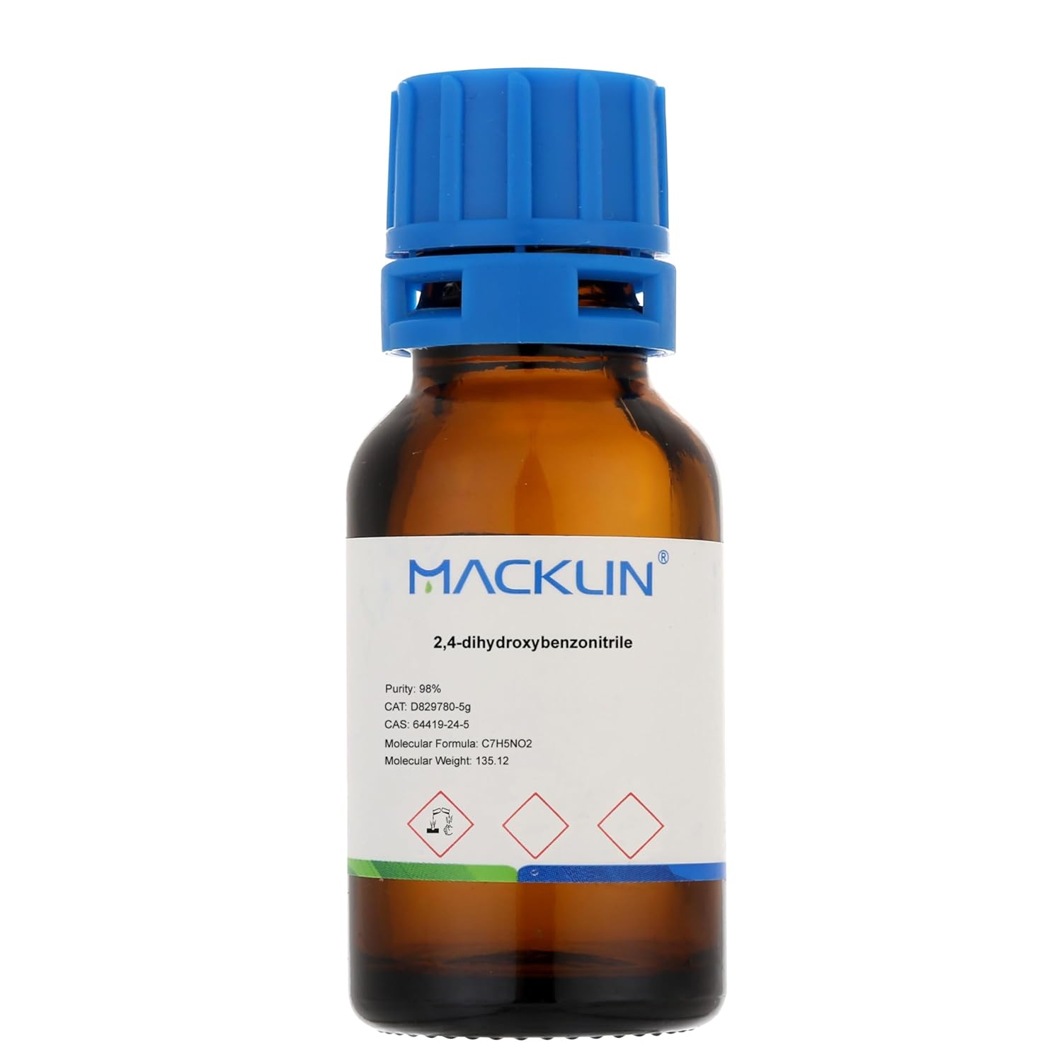 2,4-dihydroxybenzonitrile, CAS:64419-24-5, with high Purity 98%, 5g