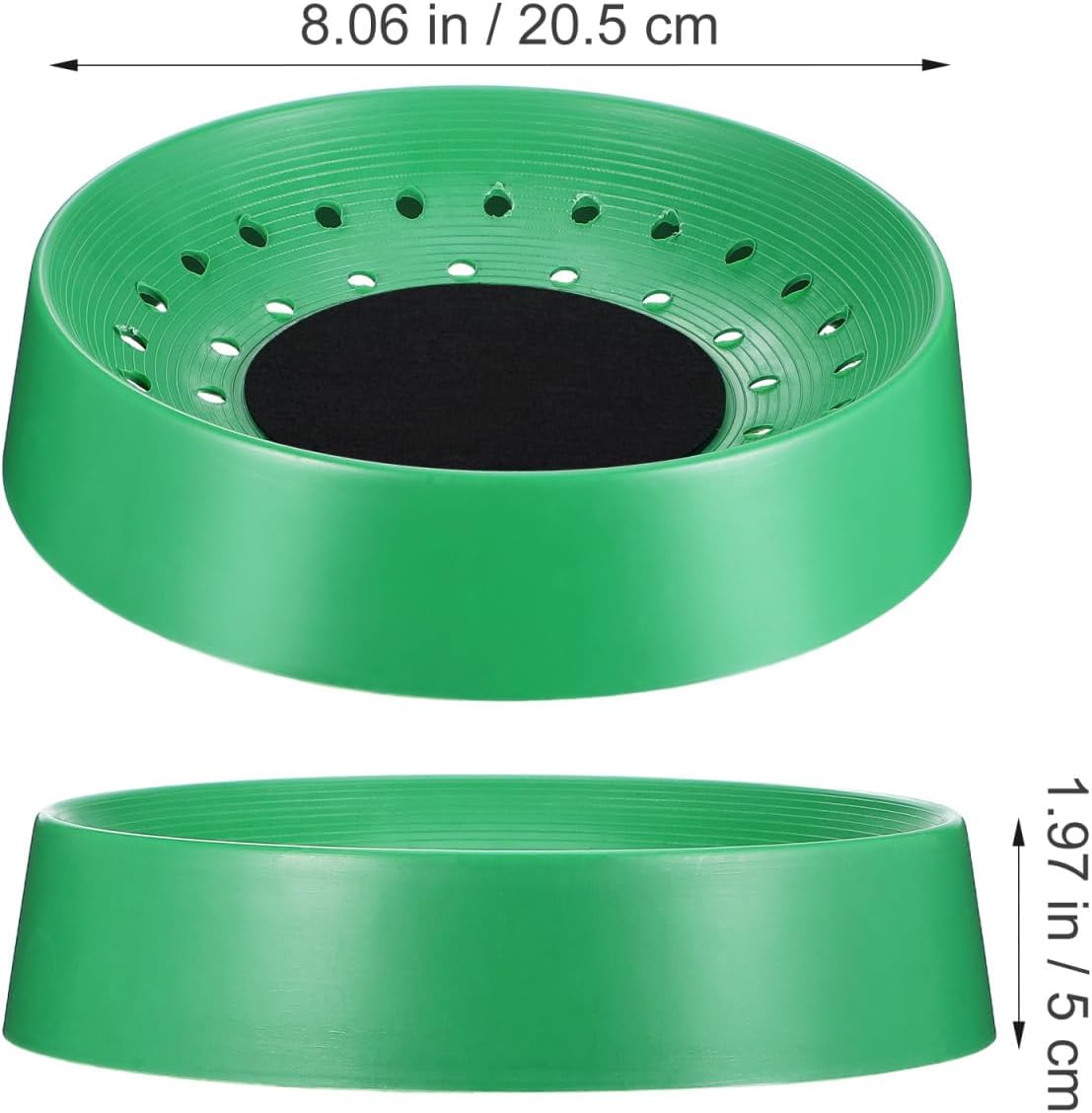Happyyami Bird Egg Breeding Basin 10 Pack Pigeon Nest Bowl for Pigeon Supplies Parrot Supplies Washable Breathable Rest Bed for Home Farm 8.07 X 8.07 X 1.81 in