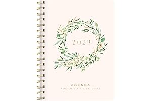 Fringe Studio 2023 Spiral Planner, Aug 2022 - Dec 2023, 17 Month,...