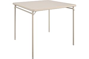 COSCO 4-Foot Square Foldable Clearance Card Table
