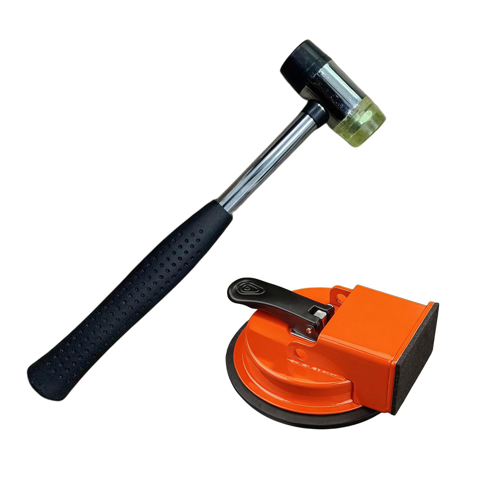 Zbiianxer Orange1 Color Floor Gaps Fixing Tool, Plank Grabbers With Suction Cup, Rubber Flooring Gaps Repair For Wood, Tiles, Laminate Tiles Lifting Suction Cup