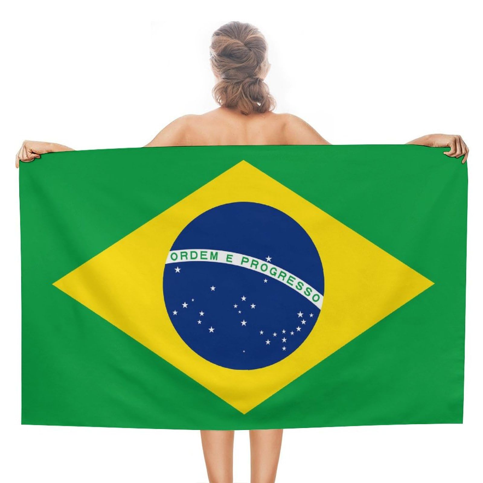 Toalla de sauna grande de Brasil, la solución resistente para gimnasio, playa y yoga