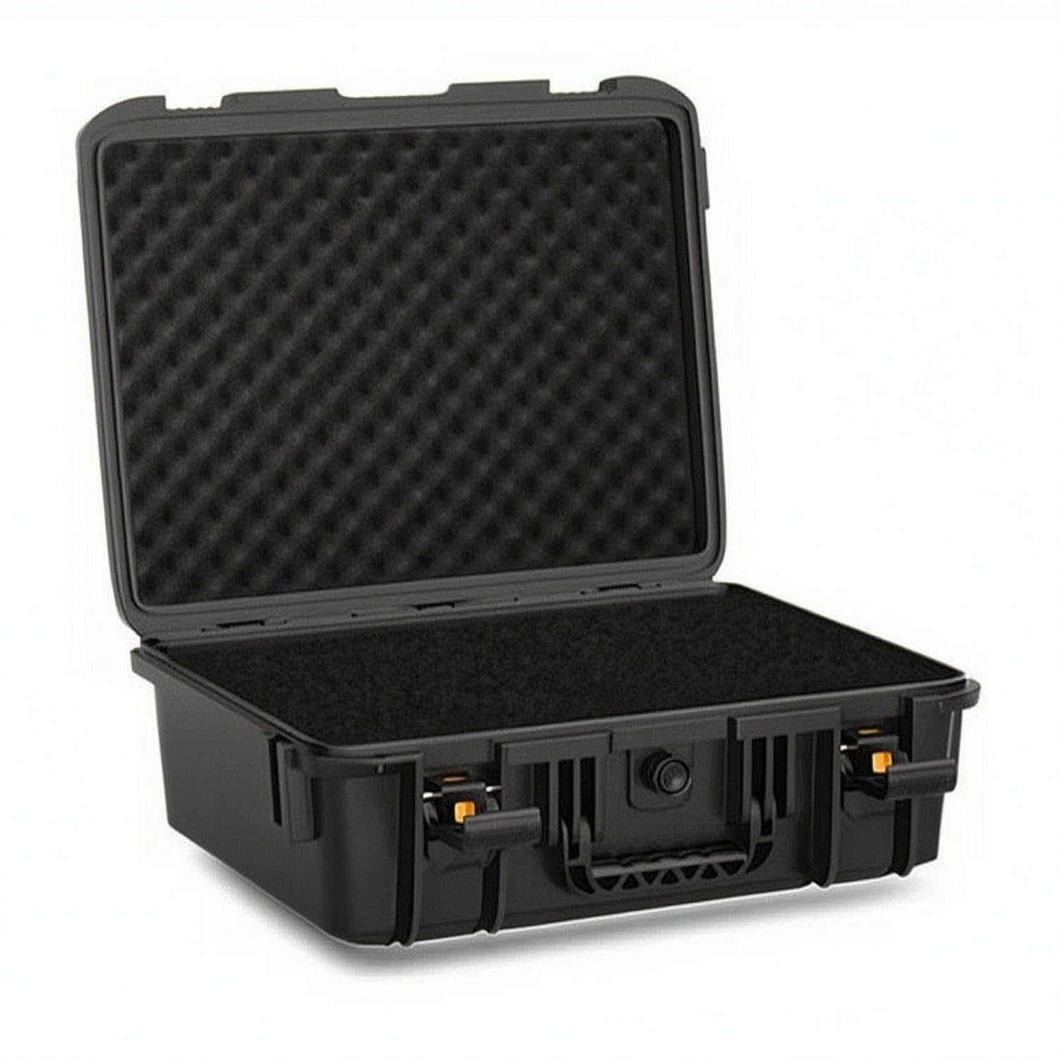SECRET DESIRE Water-Resistant Hardhard-Shell Container Latch Closure Hard Shell Case Black Gear Storage, 357-270-125mm, with Liner-image-37