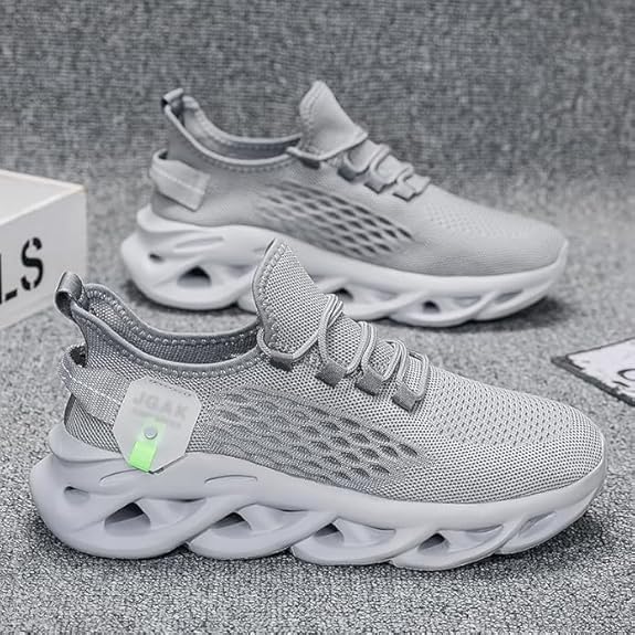 Image of Mens Running Walking Tennis Shoes Mens Casual Fashion Gym Hiking Shoes for Men Sneakers Work Breathable Comfortable Lightweight