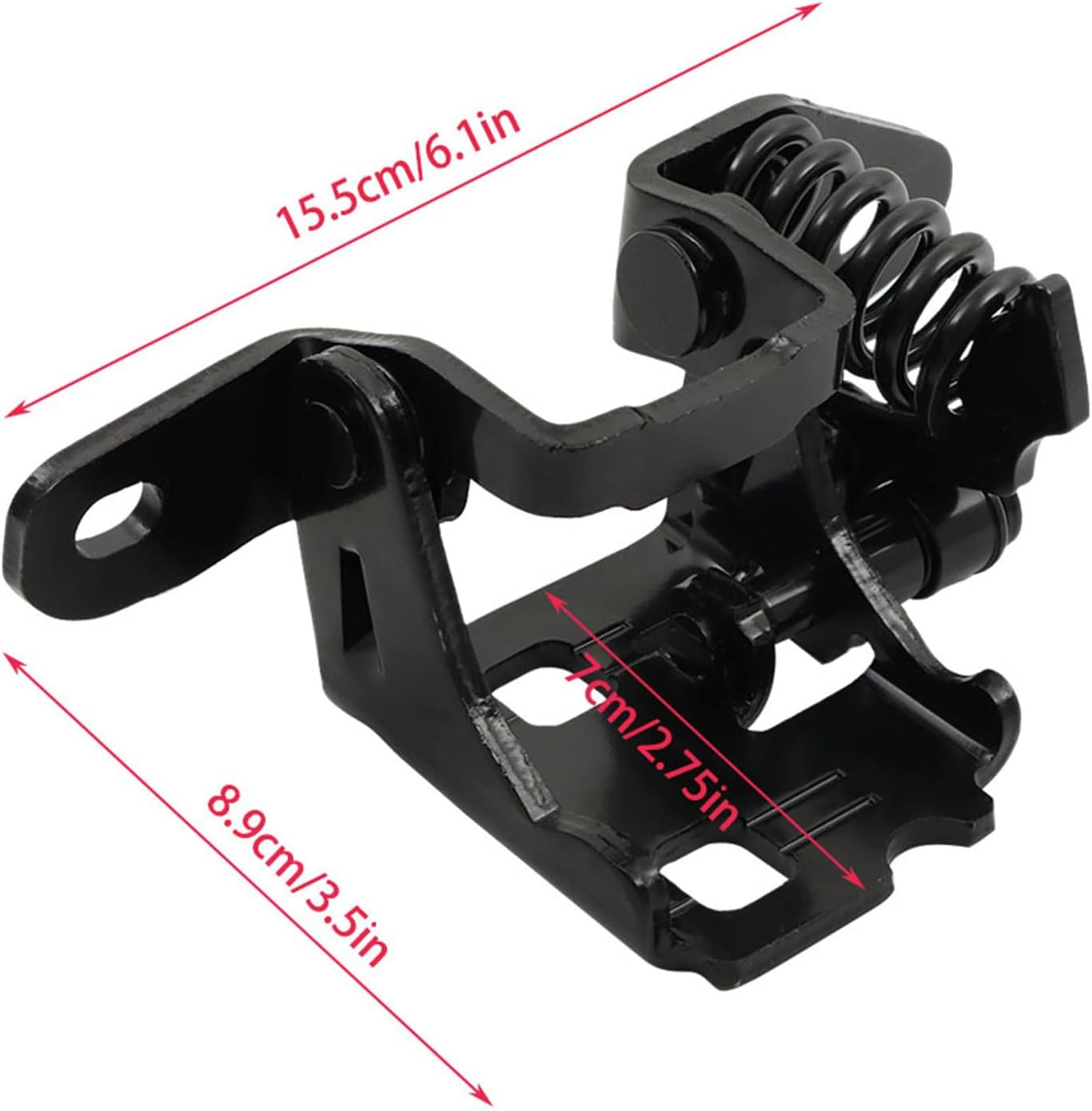 WFLNHB Lower Door Hinge Steel Front or Rear Left Side Replacement for Com-Pass 2007-2016 Replacement for Pa-triot 2007-2016 Replacement for Ca-liber 2007-2016 5115713AJ