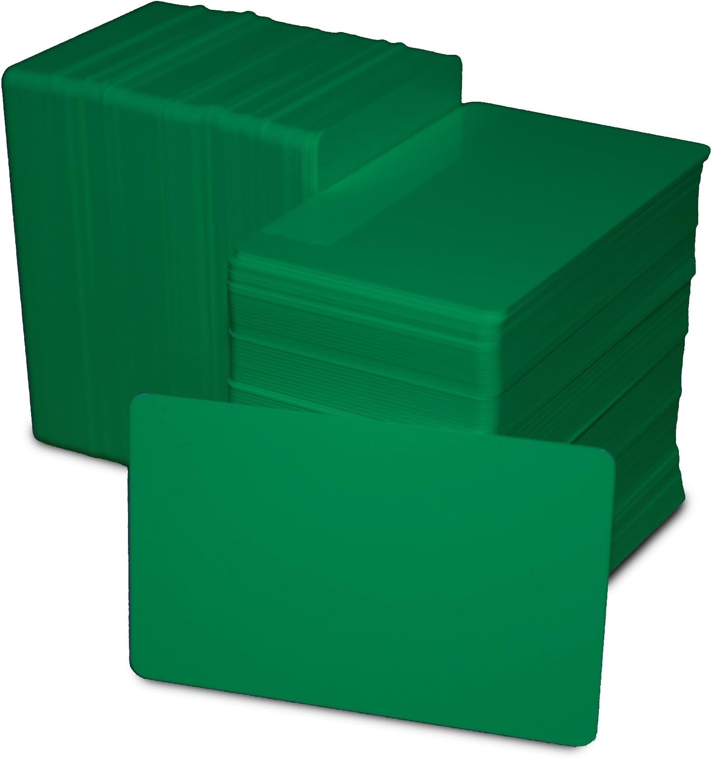 ACB Ltd: Blank PVC Plastic ID Cards x 100 (Green)