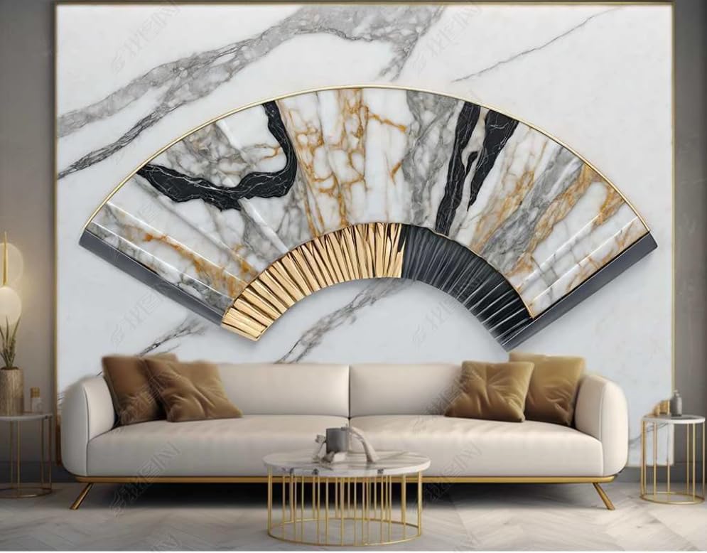Papier peint panoramique ventaglio moderne art Dali chic pour salon