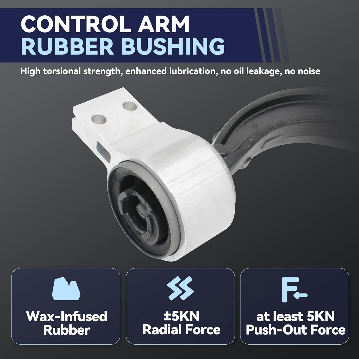 8pcs Front Suspension Kit Lower Control Arm w/Ball Joint Compatible with 2011-2017 Ford Explorer,2013-2017 Police Interceptor Utility