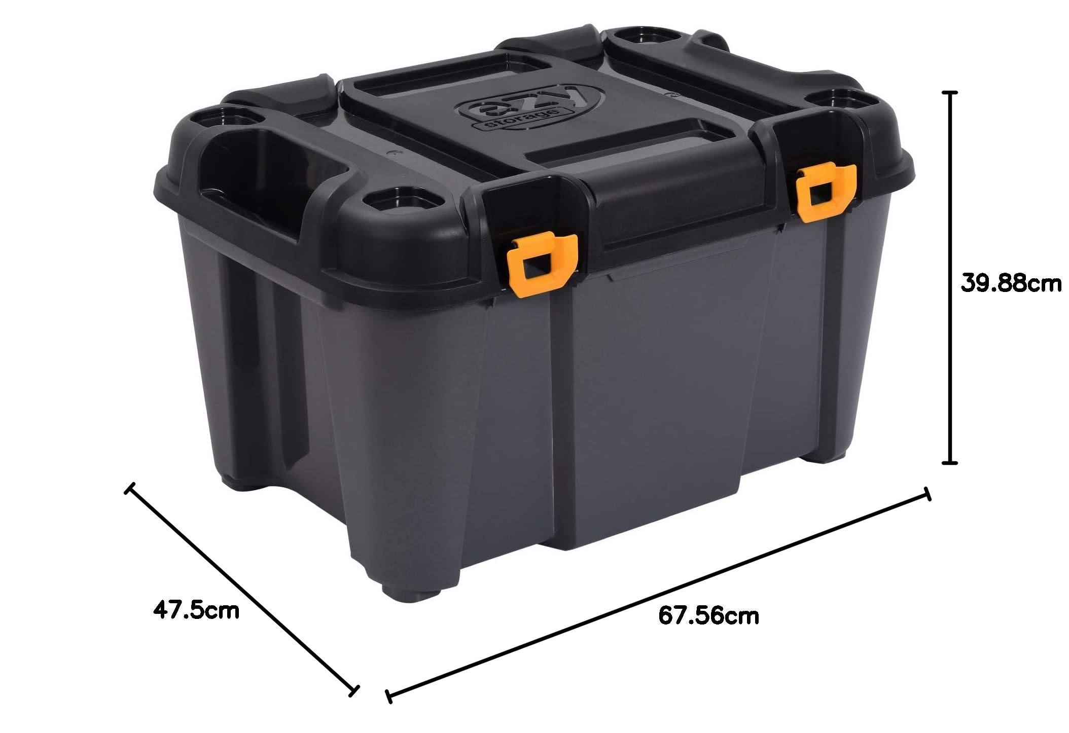 Ezy Storage 31730 Bunker 80 Liter Heavy Duty Garage Storage