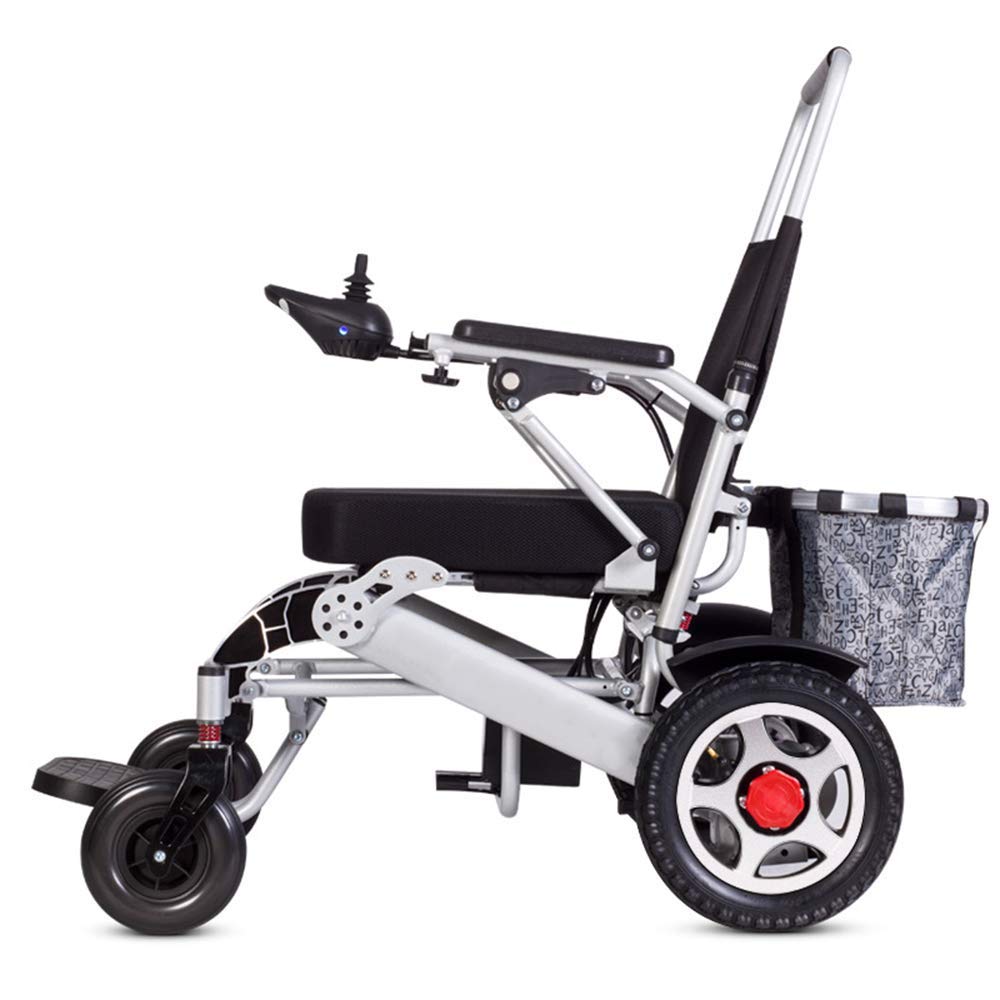 Sedia a rotelle elettrica Portatile Pieghevole Batteria al Litio disabili Sedia a rotelle per Anziani disabili