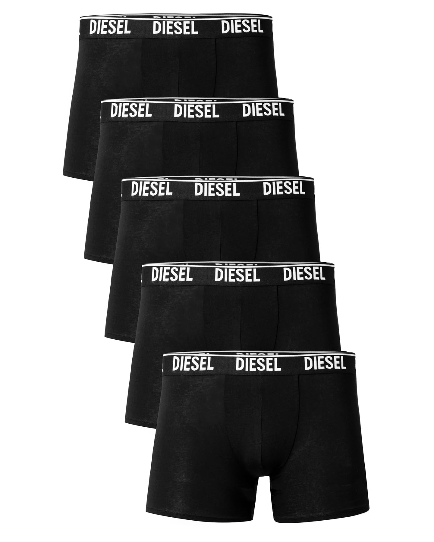 Diesel - (5er Pack Lange Herren Stretch Boxershorts - UMBX Sebastian, Größe:M