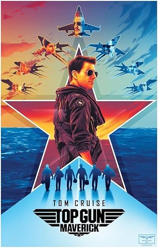 TOP GUN MAVERICK - 11"X17" Original Promo Movie Poster LE FAN APPRECIATION Tom Cruise 2022
