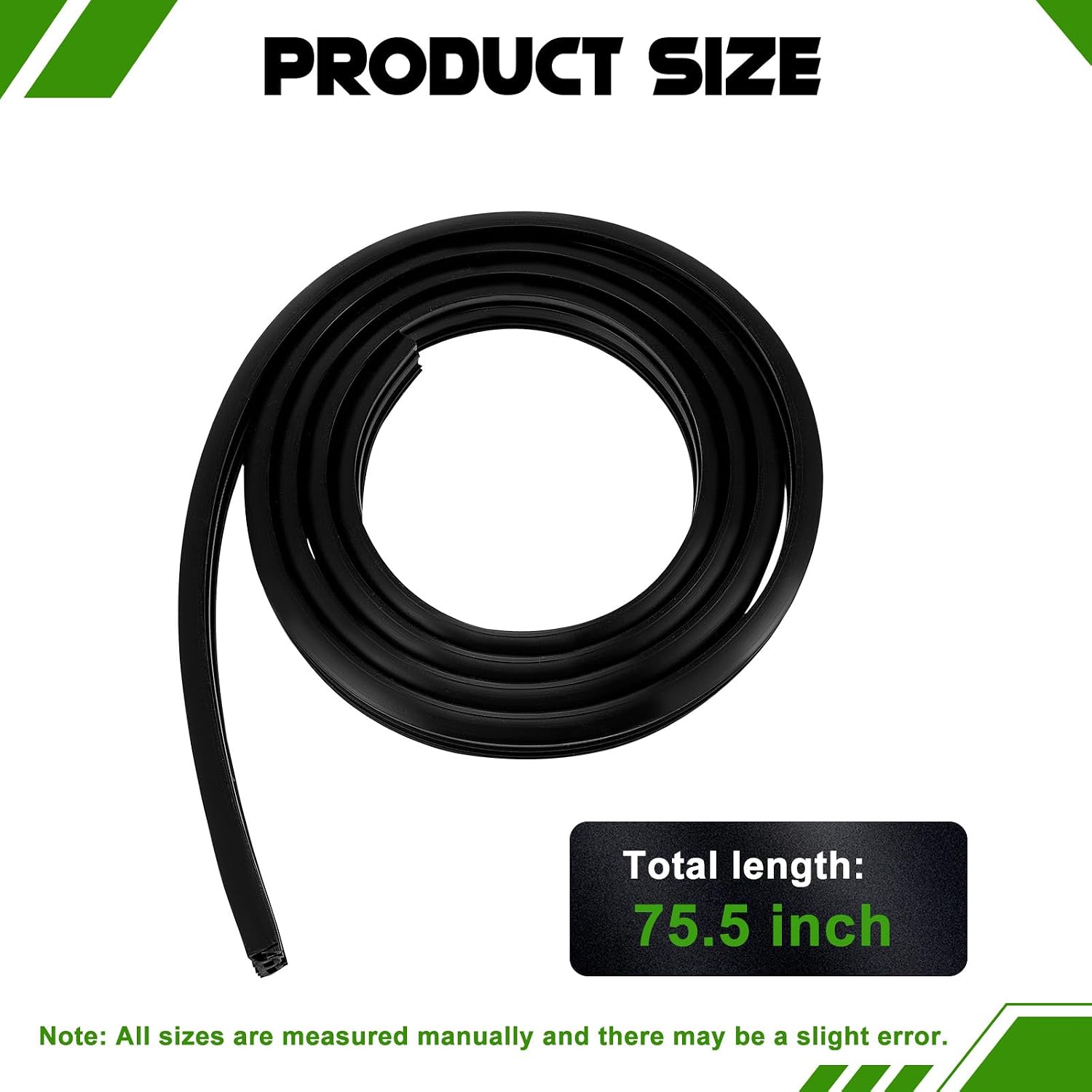 DD62-00097B Dishwasher Door Gasket Seal, Dishwasher Front Tub Door Seal Gasket Replacement Part Compatible with Samsung Dishwashers, Replaces 4001034, AP5950085, PS10058976