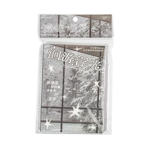 Alideco 30pcs Scrapbook Stickers Vintage Ancient Dreamcore Style Elements Sticker Book for Adults Sticker journaling Stickers for Scrapbooking (huiyoufuguang) — view 3