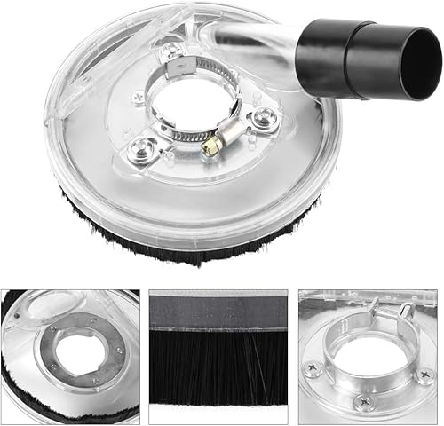 Miniatura 4 de Nikou Cubierta antipolvo - 3.150-4.921 in transparente al vacío a prueba de polvo de molienda seca cubierta de polvo para amoladora angular de 4"5"