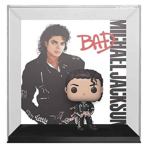 Funko POP! Álbumes: Michael Jackson - Bad - Música - Figura de Vinilo Coleccionable - Idea de Regalo - Mercancía Oficial - para Niños y Adultos - Fans de Música - Figura de Modelo para Coleccionistas y Exhibición