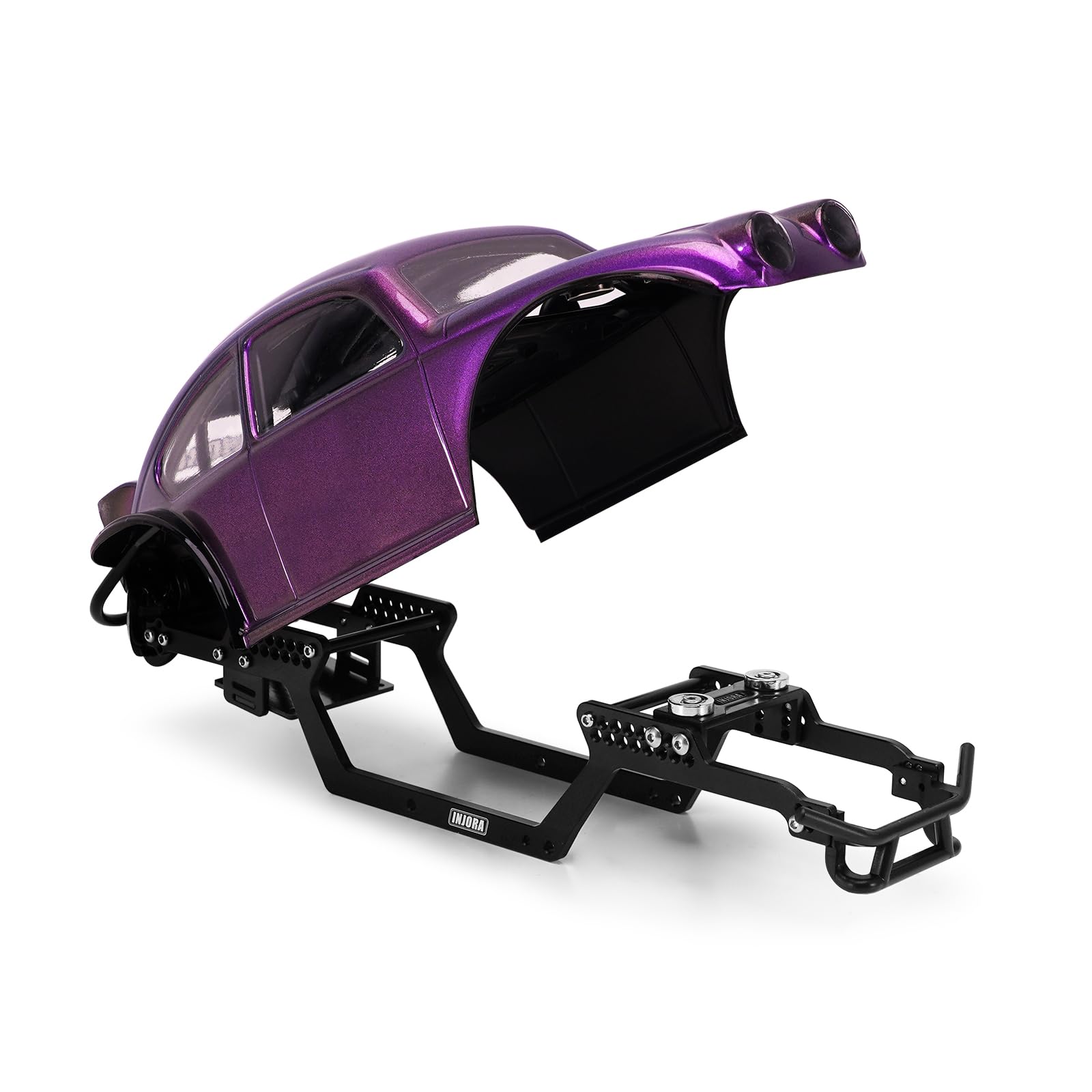 INJORA BUG18 Body with LCG Universal Chassis for 1/18 RC Crawler TRX4M