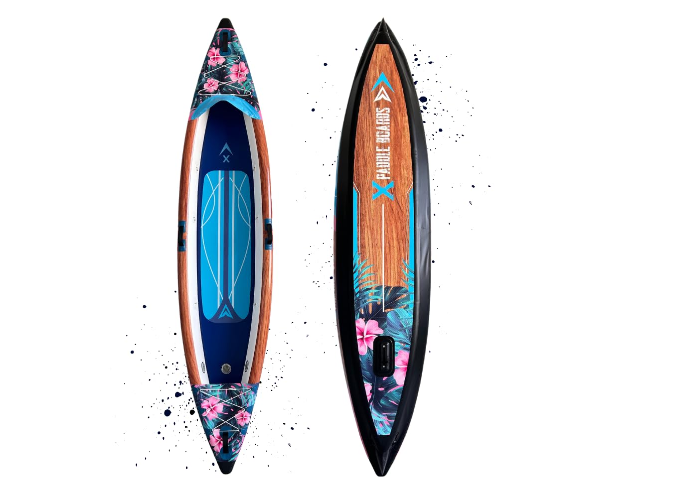 Canoa Kayak Inflable 1 Plaza Dropstitch 366 x 75 x 42 cm K-Hawaii