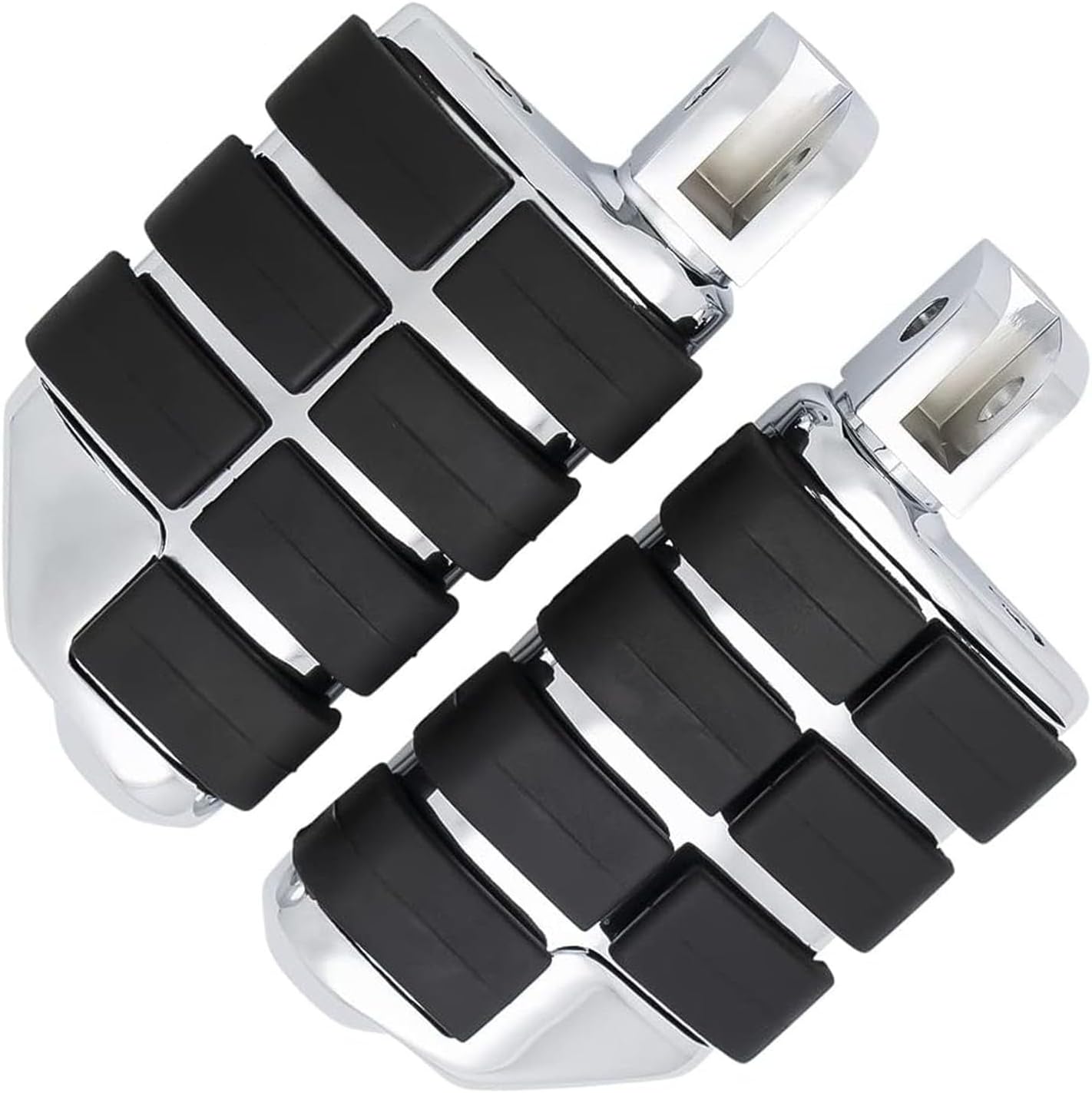 Motorcycle M109R Footpegs Front Footrests Driver Rider Foot Pegs Pedals Compatible with Suzuki Boulevard M109R M90 M50 C50 Volusia 800