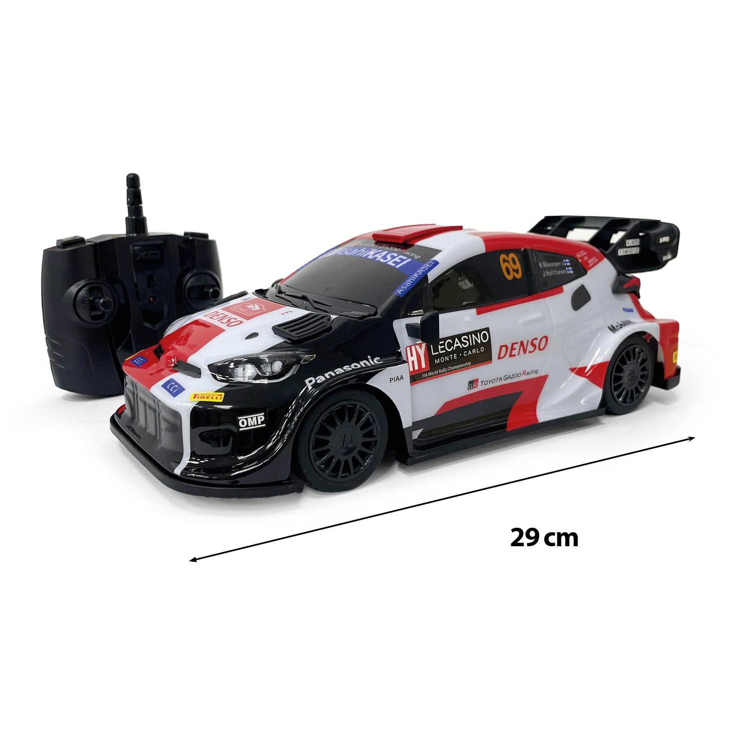 Mondo Motors Toyota GR Yaris WRC, Modelo a Escala 1:14, baterías Recargables Incluidas, Coche de Juguete 63860